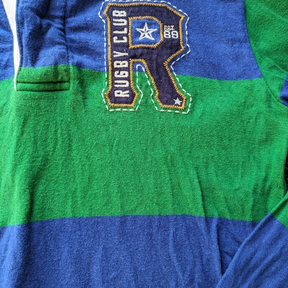 🟥 3/15$ long sleeves polo 7-8Y - Picture 3 of 4